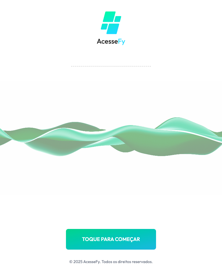 Tablet AcesseFy na entrada do condomínio